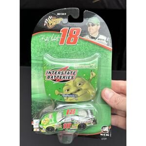 Shrek “2” Nascar Bobby Labonte #18 winners circle mini race car 2004 Chevrolet